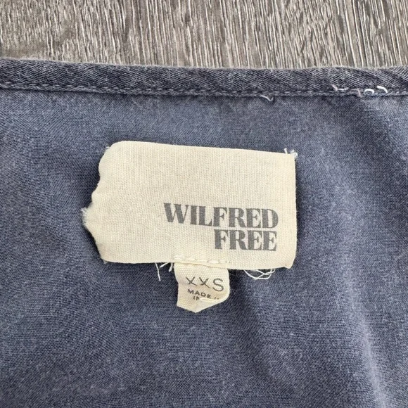 Wilfred Free Blue Peasant Top - Picture 3 of 5